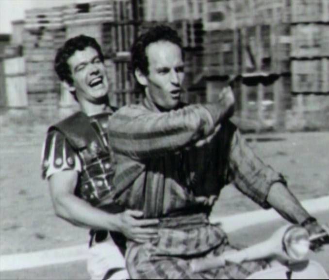 Charlton Heston e Stephen Boyd nemici sul set quanto amici dietro le quinte